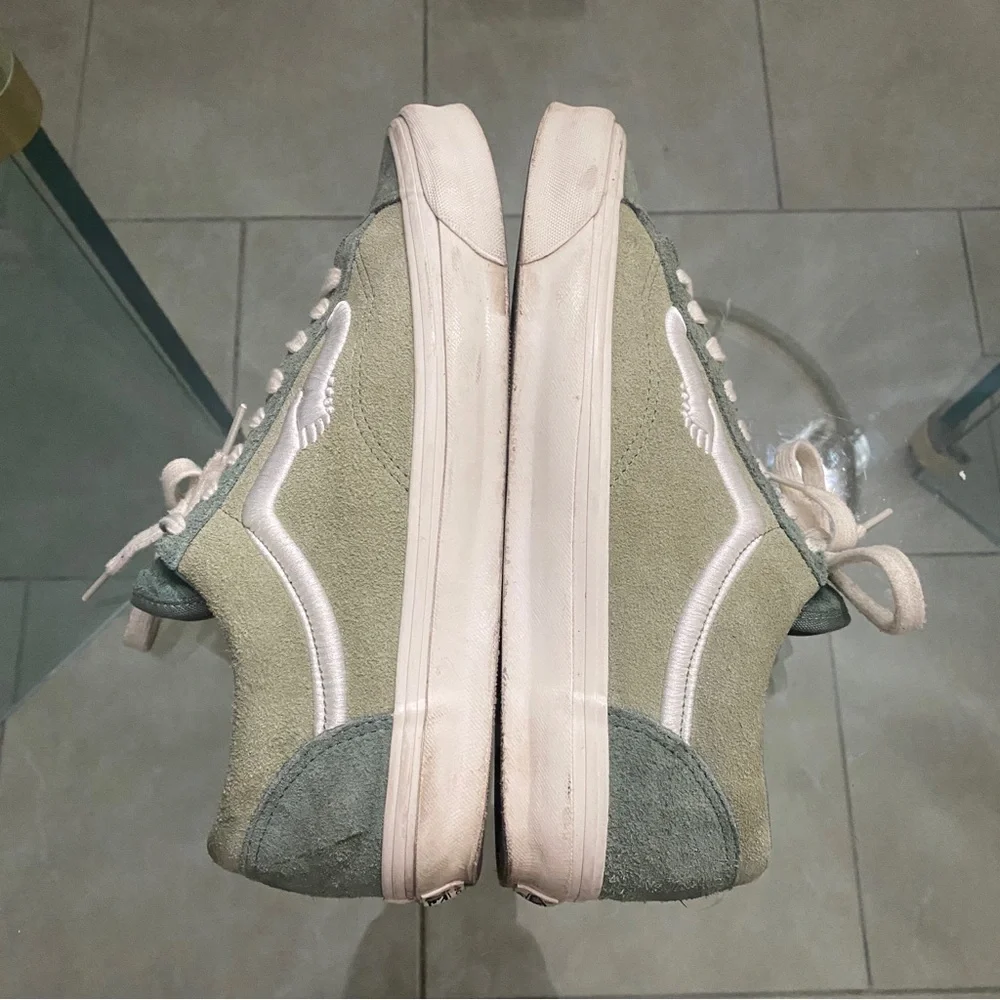 Norte Matcha Green Vans Og Style 36 Lx- mens sz 10.5 - suede - athletic - Picture 3 of 11